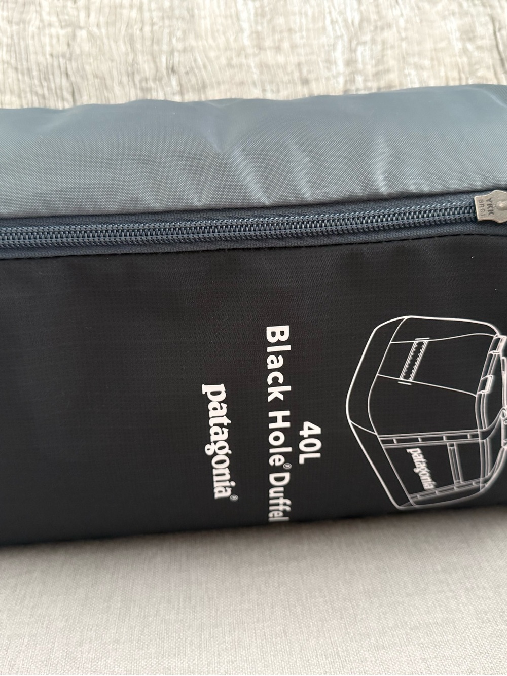 Patagonia 40L Black Duffel Bag - BRAND NEW with tags - Picture 11 of 12